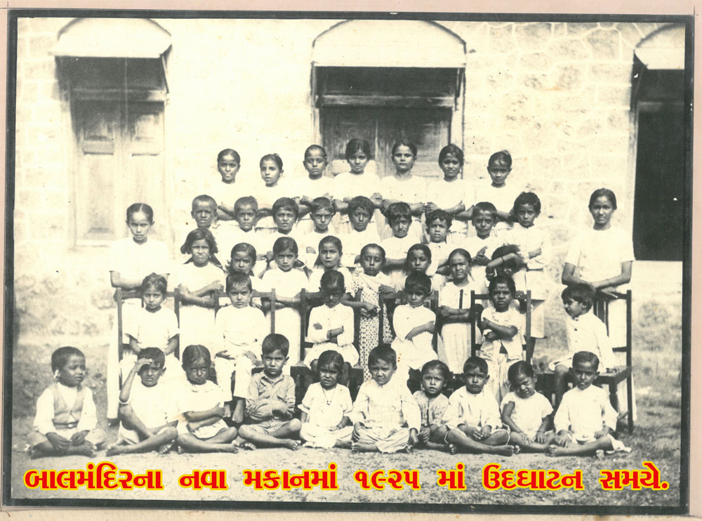 Inauguration of the new Balmandir building on the hill 1922